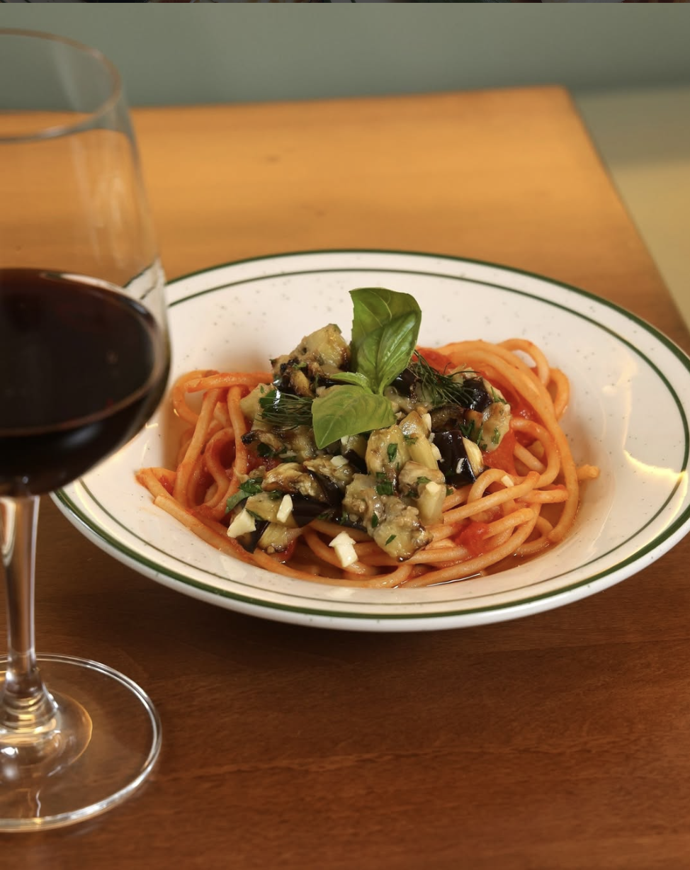 Fresh pasta and wine on the Upper East Side